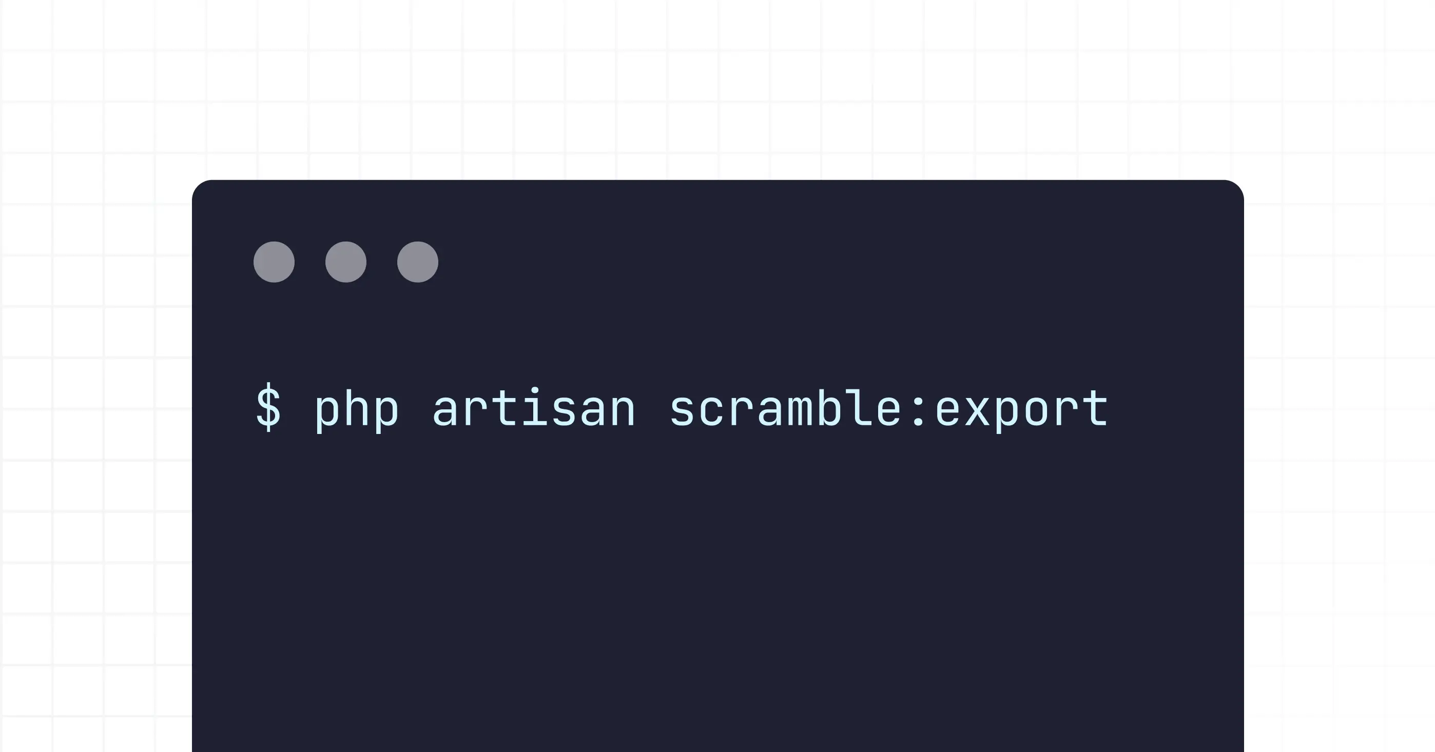 Generating and exporting API specification with Scramble